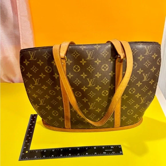 Louis Vuitton Monogram The Babylon Brown and Tan Tote bag - Picture 13 of 14